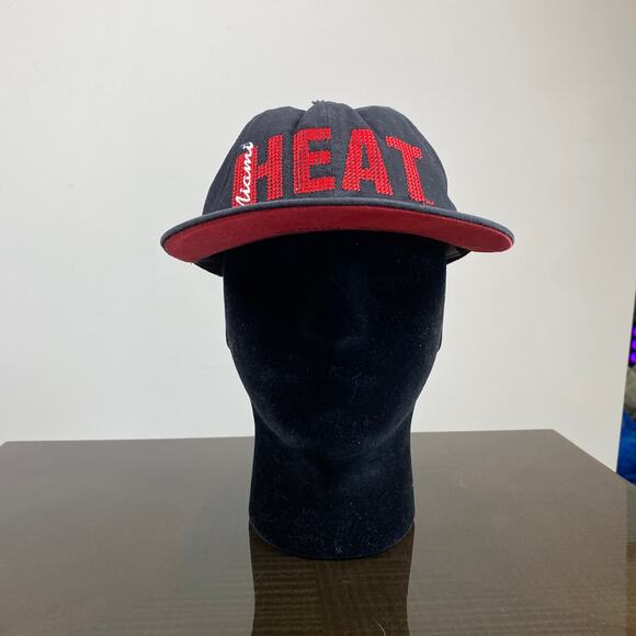 Rare Vintage Miami Heat Snapback Hat Sports Specialties USA - Picture 2 of 9